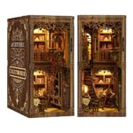 Ancient Book Collection Room Book Nook Miniature Dollhouse_1