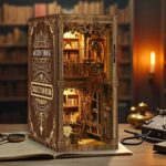 Ancient Book Collection Room Book Nook Miniature Dollhouse_4