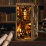 Ancient Book Collection Room Book Nook Miniature Dollhouse_5