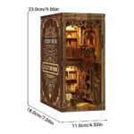Ancient Book Collection Room Book Nook Miniature Dollhouse_6