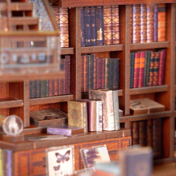 Beyond Library Book Nook Miniature Dollhouse_Description_4