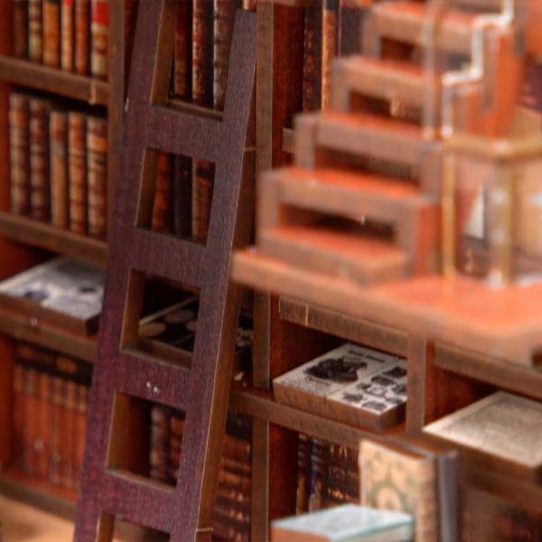 Beyond Library Book Nook Miniature Dollhouse_Description_6