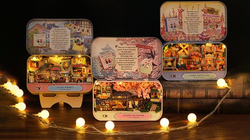 Box Theater Series DIY Miniature Dollhouse_Description_2