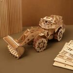 Bulldozer Engineering Vehicle 3D Wooden Puzzle_3