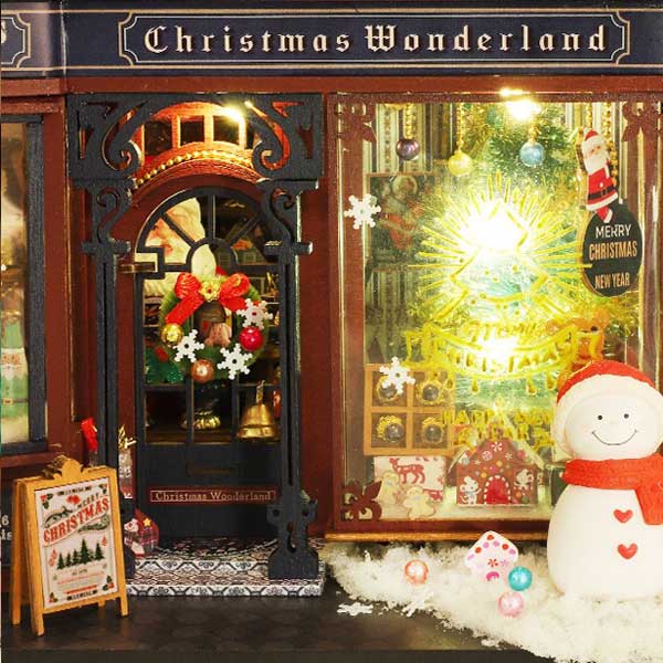 Christmas Wonderland DIY Miniature Dollhouse_Description_5