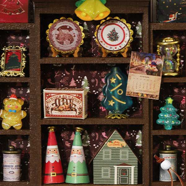 Christmas Wonderland DIY Miniature Dollhouse_Description_7