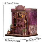 City Walk Stackable DIY Miniature Dollhouse_Astrology_Bookshop_6