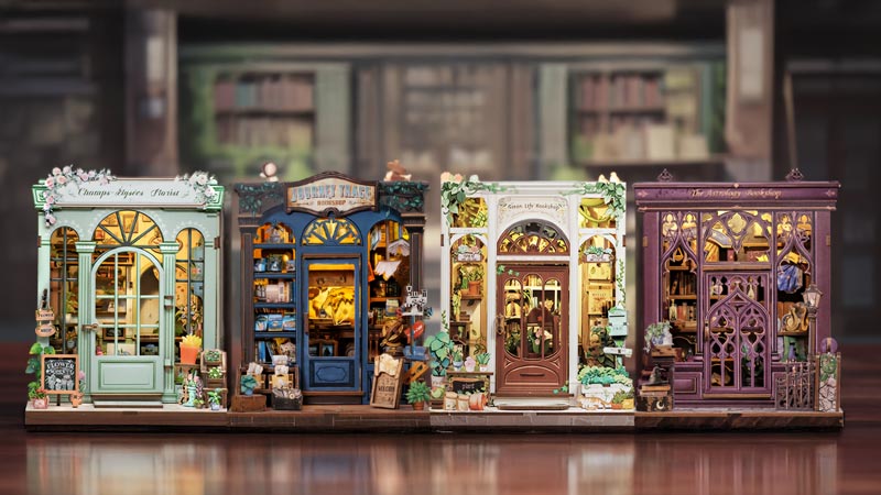 City Walk Stackable DIY Miniature Dollhouse_Description_1