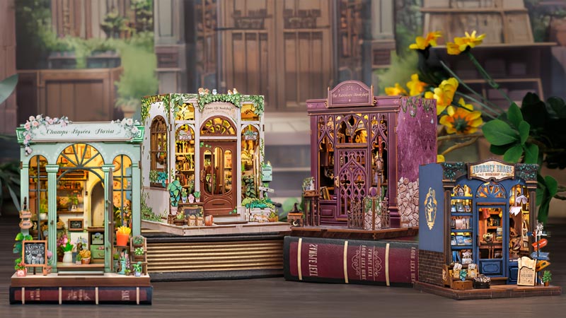 City Walk Stackable DIY Miniature Dollhouse_Description_2