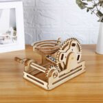Easy Maze Ball Marble Run Series 3D Wooden Puzzle_Coaster_2
