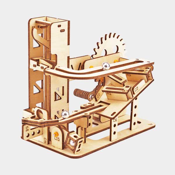 Easy Maze Ball Marble Run Series 3D Wooden Puzzle_Description_4