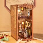 Elegant Party Book Nook Miniature Dollhouse_4
