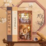 Elegant Party Book Nook Miniature Dollhouse_6