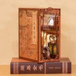 Elegant Party Book Nook Miniature Dollhouse_7