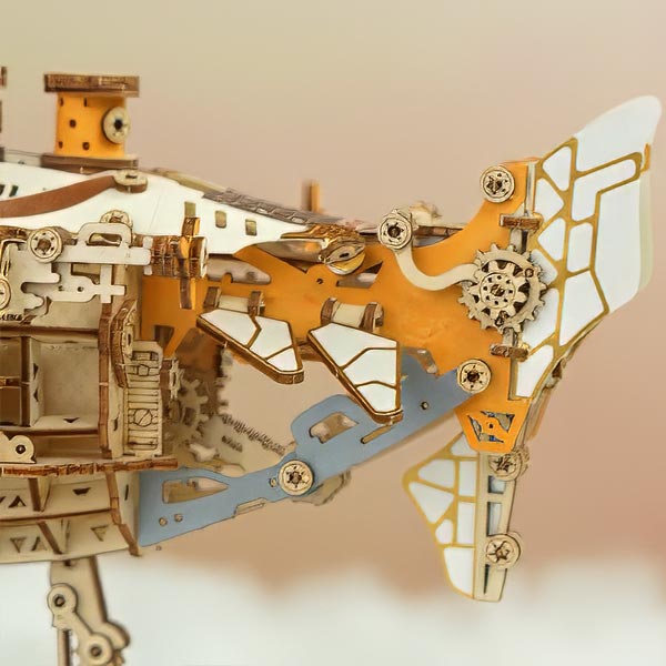 Fantasy Steampunk Airship 3D Wooden Puzzle_Description_5_1
