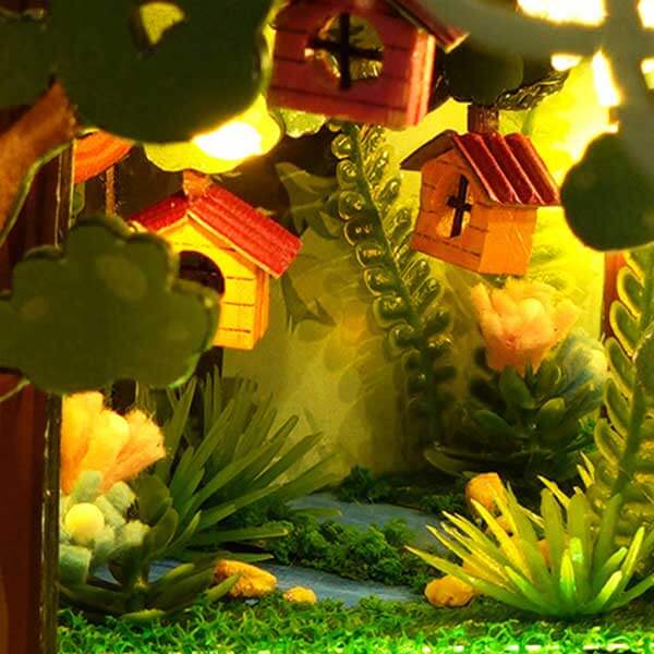 Firefly Forest Book Nook Miniature Dollhouse_Description_3