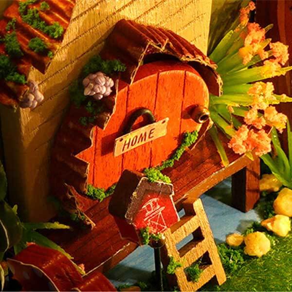 Firefly Forest Book Nook Miniature Dollhouse_Description_5