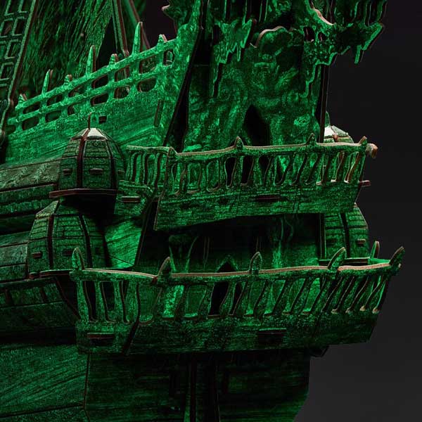 Flying Dutchman Ship 3D Paper Puzzle_Description_4