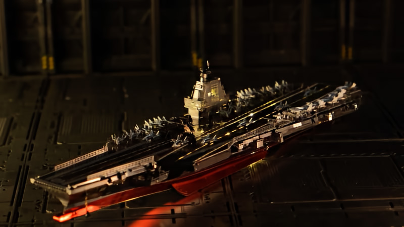Fujian Aircraft Carrier 3D Metal Puzzle_Description_2