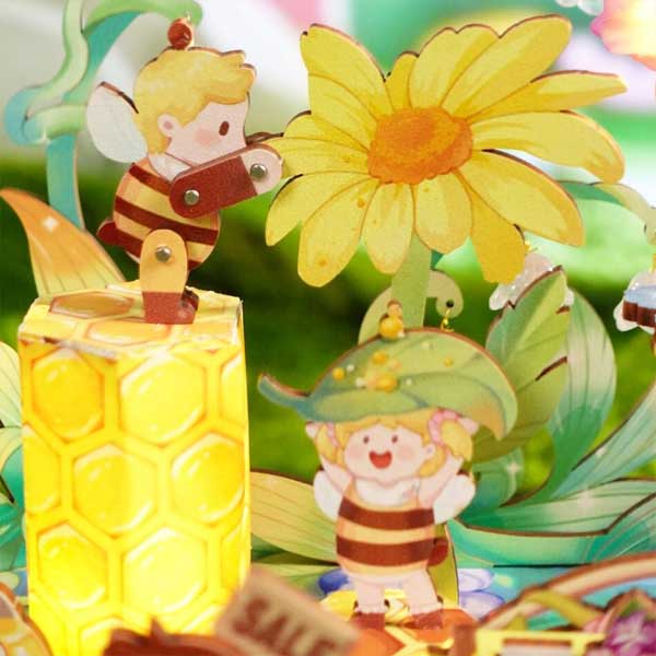 Garden Time Music Box 3D Wooden Puzzle_Description_3