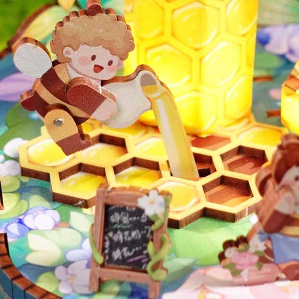 Garden Time Music Box 3D Wooden Puzzle_Description_4