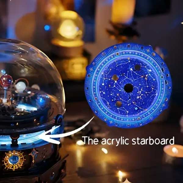 Glowing Planisphere Music Box 3D Wooden Puzzle_Description_4