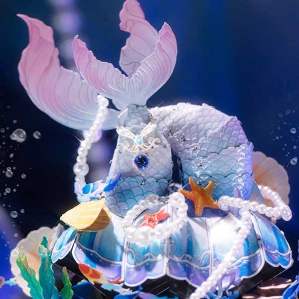 Goddess of the Sea Jewelry Box 3D Puzzle_Description_3