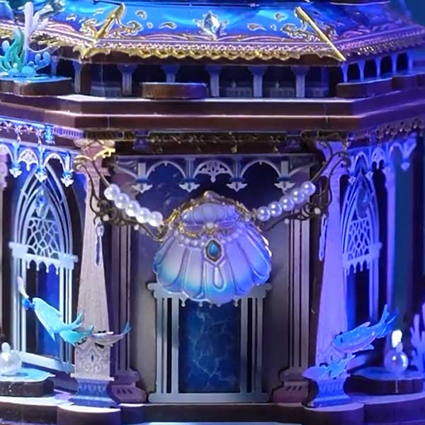 Goddess of the Sea Jewelry Box 3D Puzzle_Description_4
