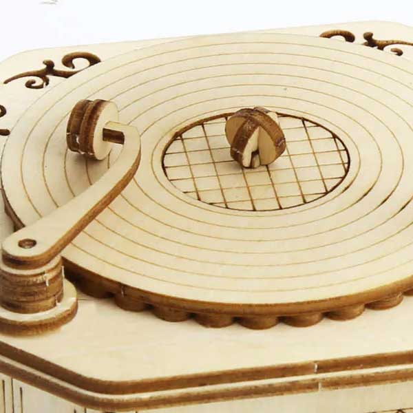 Gramophone Music Box 3D Wooden Puzzle_Description_3