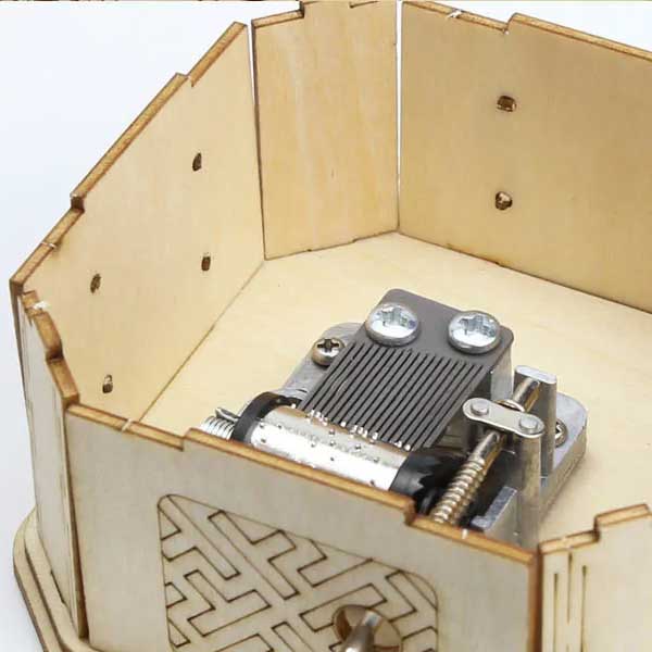 Gramophone Music Box 3D Wooden Puzzle_Description_4