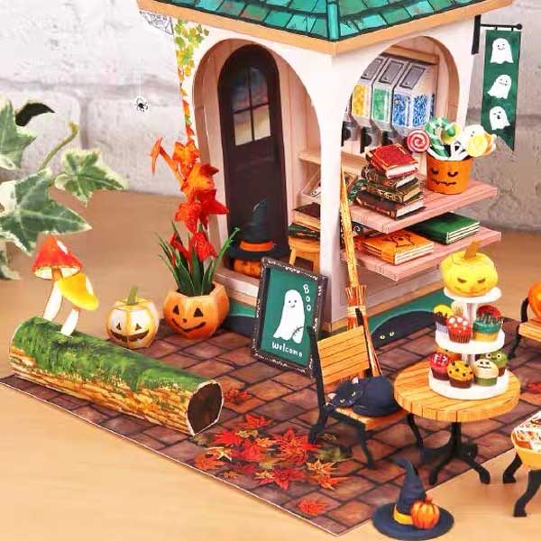 Halloween Cottage 3D Paper Puzzle_Description_3