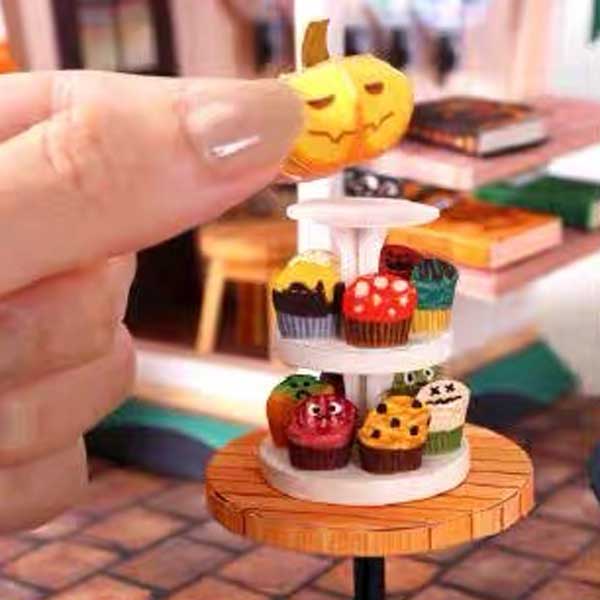 Halloween Cottage 3D Paper Puzzle_Description_4