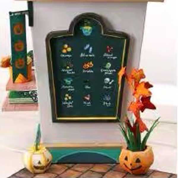 Halloween Cottage 3D Paper Puzzle_Description_6