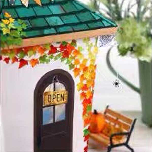 Halloween Cottage 3D Paper Puzzle_Description_7