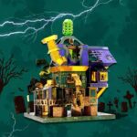 Halloween Science Monster House 3D Metal Puzzle_3