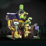 Halloween Science Monster House 3D Metal Puzzle_4