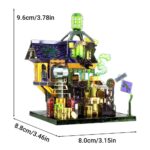 Halloween Science Monster House 3D Metal Puzzle_5