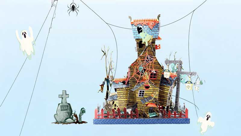 Halloween Vampire House 3D Metal Puzzle_Description_1_1