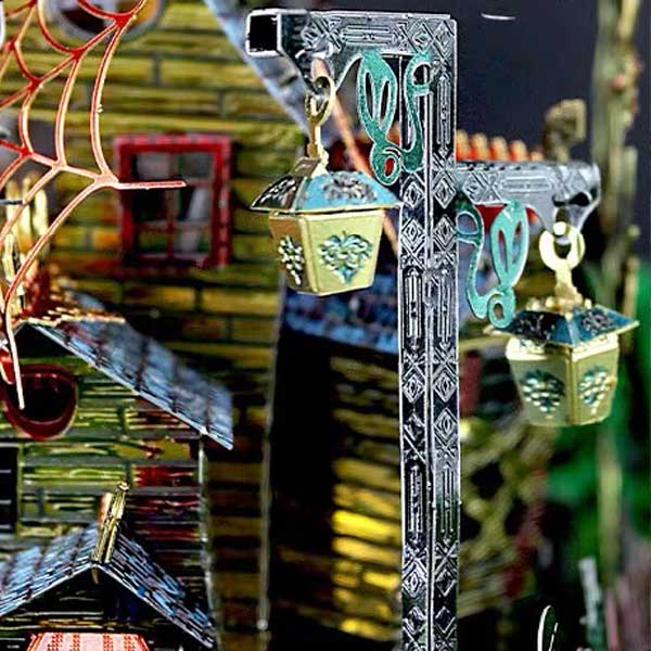 Halloween Vampire House 3D Metal Puzzle_Description_5