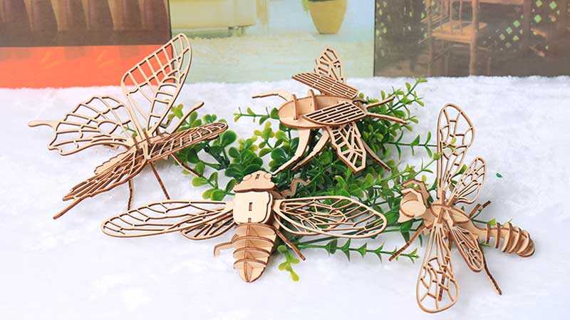 Insect Animal Wooden 3D Puzzle_Description_1