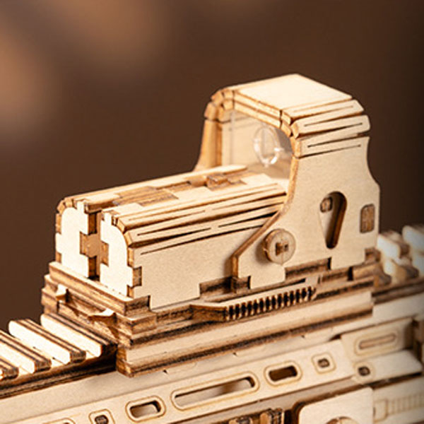 M416 Assault Rifle 3D Wooden Puzzle_Description_1_5