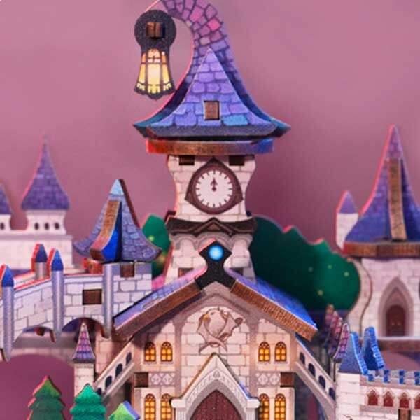 Magic Castle Music Box 3D Wooden Puzzle_Description_2