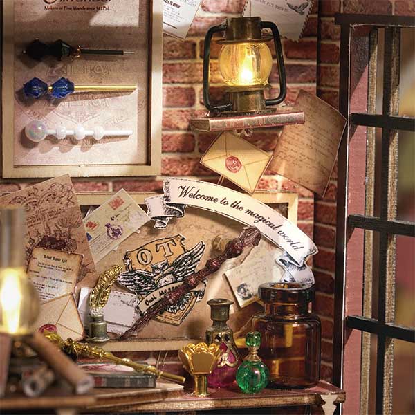 Magic Wand Shop DIY Miniature Dollhouse_Description_3