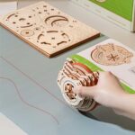 Mechanical Measuring Wheel 3D Wooden Puzzle_4
