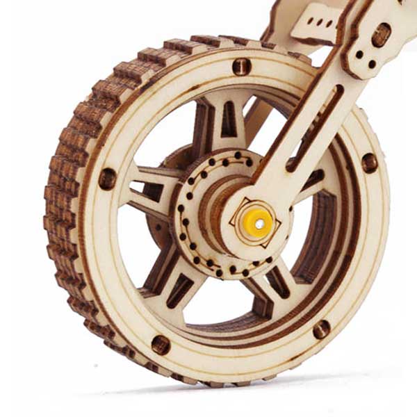 Motorcycle Model 3D Wooden Puzzle_Description_2