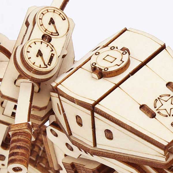 Motorcycle Model 3D Wooden Puzzle_Description_5