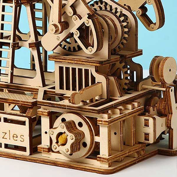 Oil Derrick Rig 3D Wooden Puzzle_Description_3
