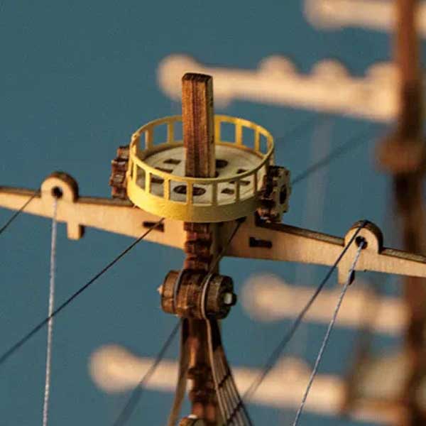 Pirate Ship of the Future 3D Wooden Puzzle_Description_8