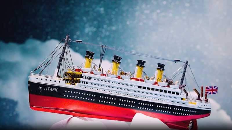 RMS Titanic 3D Metal Puzzle_Description_2