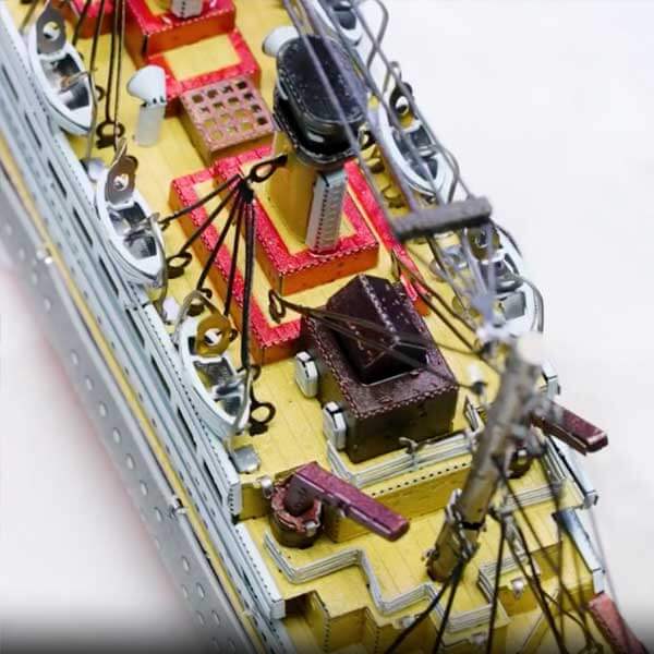 RMS Titanic 3D Metal Puzzle_Description_4